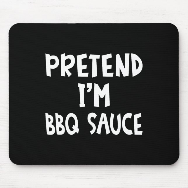Påstå att jag är Bbq Sauce Matching Costume Lazy E Musmatta (Framsidan)