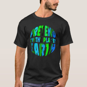 Påstå att jag är Earth Lazy Matching Hallowee T Shirt
