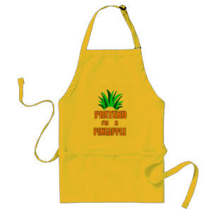 Påstå att jag är en ananas, en fin kostym förkläde