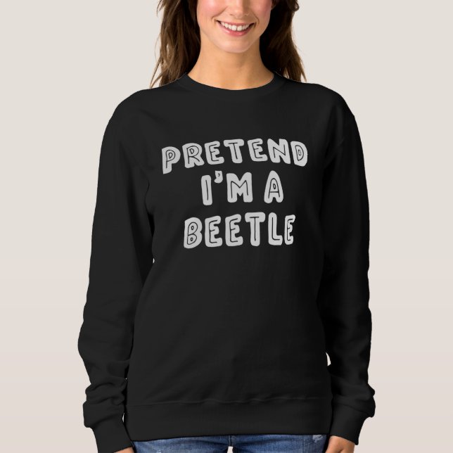 Påstå att jag är en Beetle Last Minute Halloween T Shirt (Framsida)