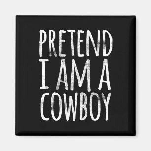 Påstå att jag är en cowboysunderlig Easy Lazy Hall Magnet