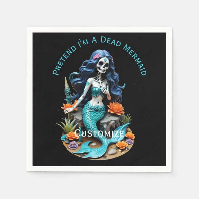Påstå att jag är en död Sjöjungfru Thunder_Cove Pappersservett (Framsidan)