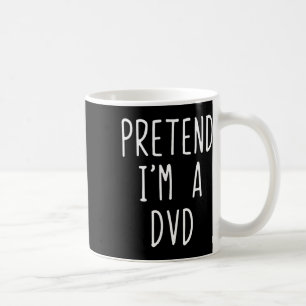 Påstå att jag är en dvd Costume Halloween Funny La Kaffemugg