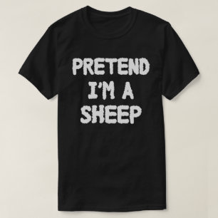 Påstå att jag är en fårfri Halloween fest-dräkt T Shirt