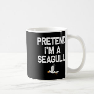 Påstå att jag är en Fiskmås Halloween Costumes Kaffemugg