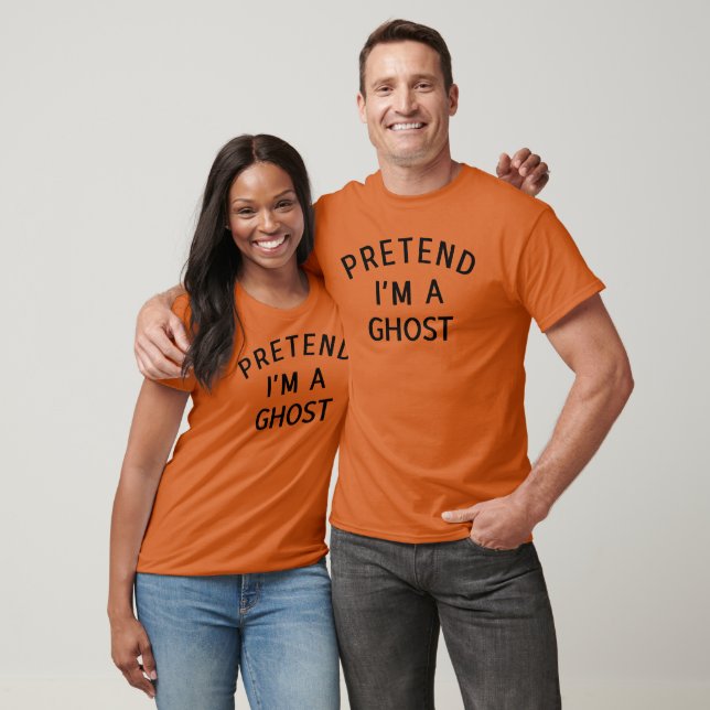 Påstå att jag är en Ghost Funny Halloween Ghost Co T Shirt (Unisex)