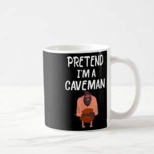 Påstå att jag är en Grottman Tee Funny Lazy Hallow Kaffemugg