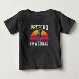 Påstå att jag är en Guitar Funny Costume Gift T Shirt
