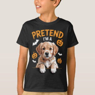 Påstå att jag är en Hund älskare Funny Halloween C T Shirt