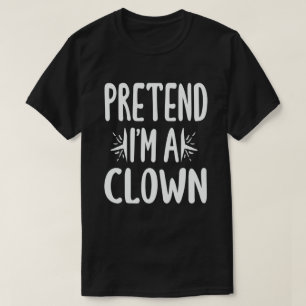 Påstå att jag är en klok, lätt lazy Halloween Cos T Shirt