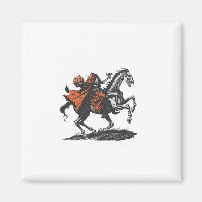 Påstå att jag är en Pumpkin-funny Matching Par Hal Magnet (Framsidan)