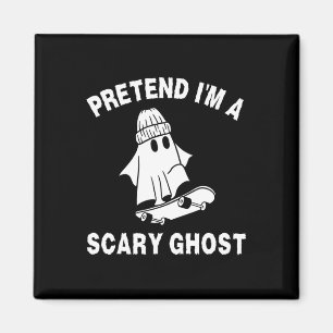 Påstå att jag är en Scary Ghost Halloween Costume Magnet