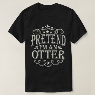 Påstå att jag är en smidig Lazy Halloween Costume T Shirt