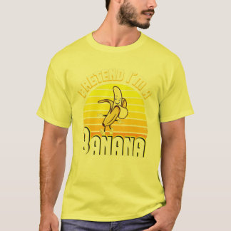 Påstå att jag är en Thanksgiving för Banana Funny T Shirt