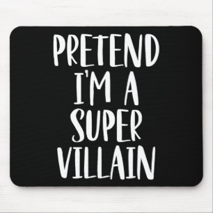 Påstå att jag är en Toppen Villain Costume Hallowe Musmatta