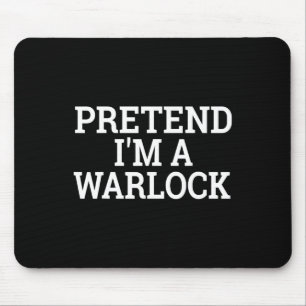 Påstå att jag är en Warlock Lazy Halloween Easy Ea Musmatta