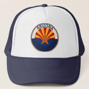 Påstå av den Arizona flagga förseglar Keps