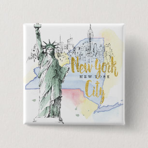 Påstå av den New York frihetsgudinnan Knapp