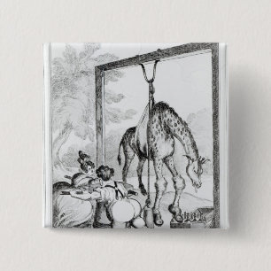 Påstå av giraffet, 1829 knapp