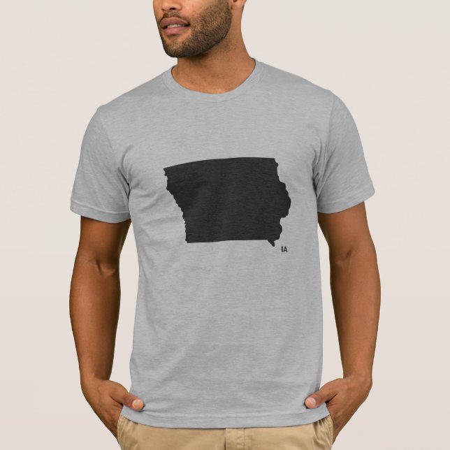 Påstå av Iowa T Shirt (Framsida)