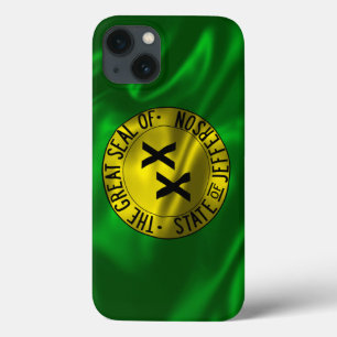 Påstå av Jefferson som vinkar flaggaiphone case