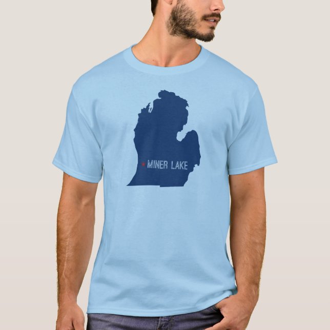 Påstå av Michigan T-shirt (Framsida)