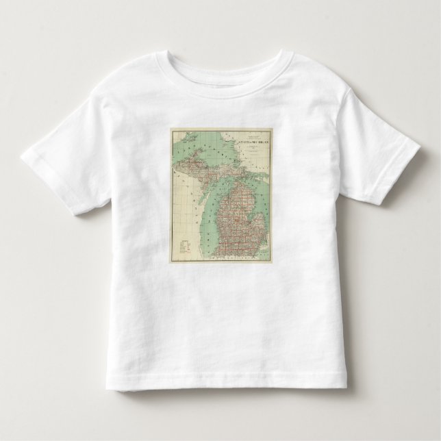 Påstå av Michigan Tee (Framsida)