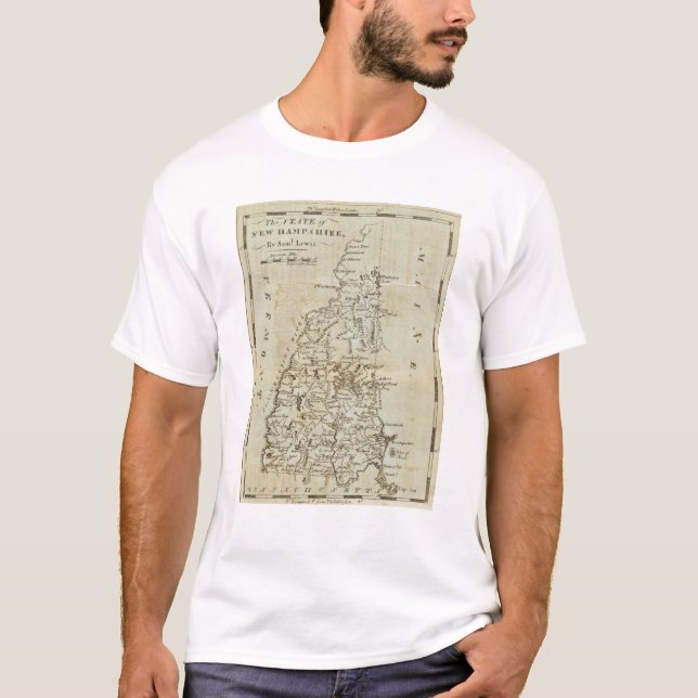 Påstå av New Hampshire Tee (Framsida)