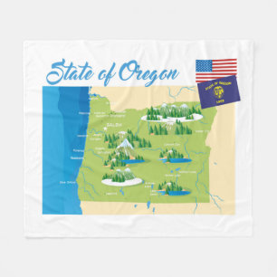 Påstå av Oregon Fleecefilt