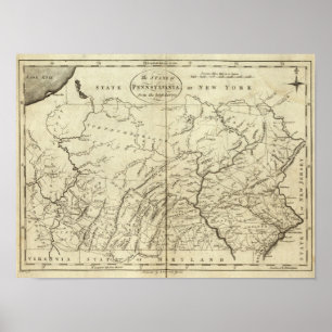 Påstå av Pennsylvania Poster