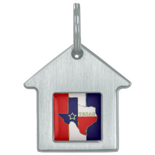 PÅSTÅ AV TEXAS ID-bricka HUSDJUR