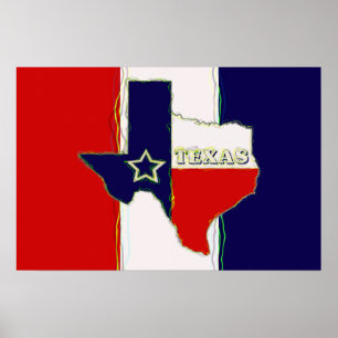 PÅSTÅ AV TEXAS POSTER