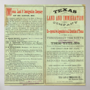 Påstå av Texas Poster