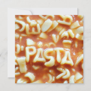Pasta brev-stavpasta