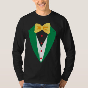 Pasta FARFALLE BOW TIE Italienska Färg T Shirt