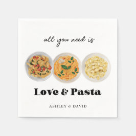 Pasta | FÖRLOVNINGSFEST Pappersservett