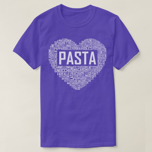 Pasta Heart 1 T Shirt (Design framsida)