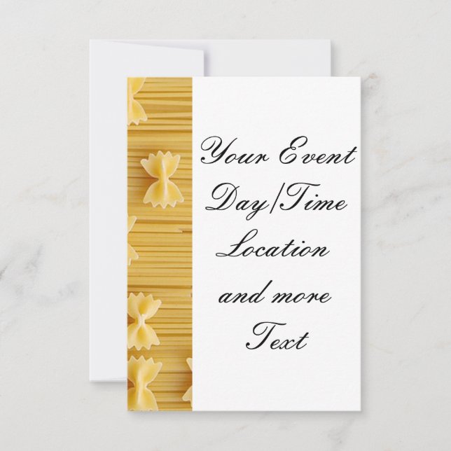 pasta inbjudningar (Framsida)