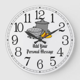 Pasta Kitchen Stor Klocka