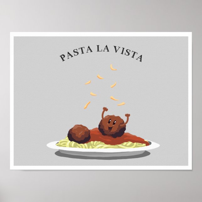 Pasta La Vista! Poster (Framsidan)