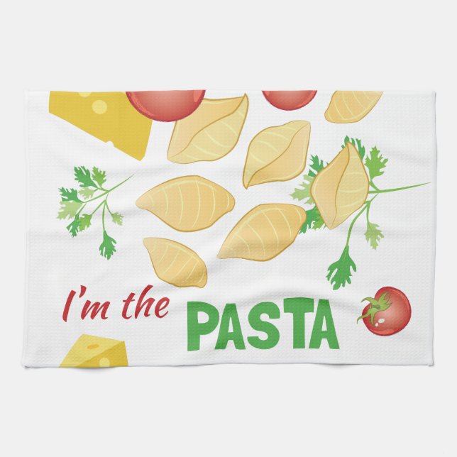 Pasta Masta Kökshandduk (Horisontell)