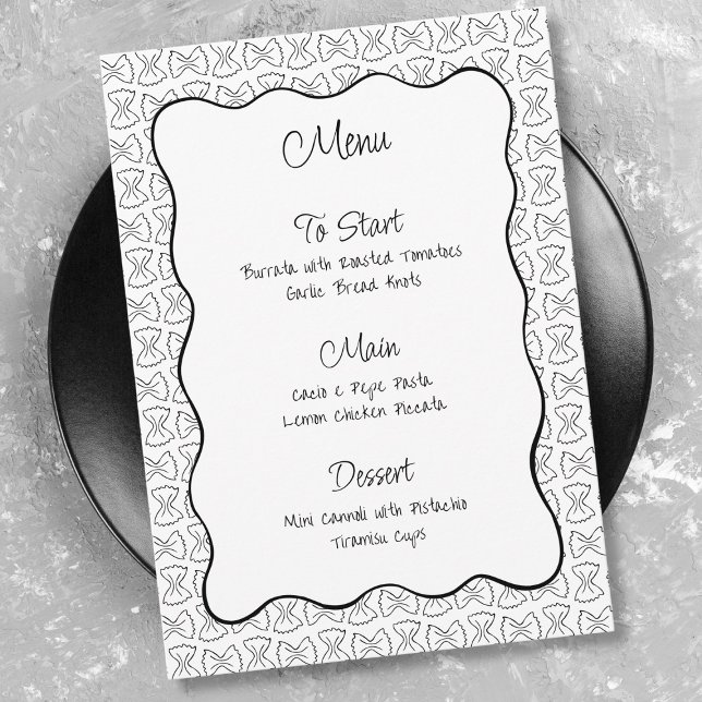 Pasta Mönster Det är en mer italiensk Möhippa Meny (Skapare uppladdad)