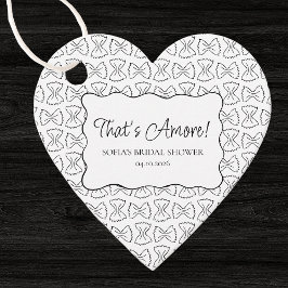 Pasta-mönster Det är kärlek Italiensk bröllopsfest Gåvor Etiketter