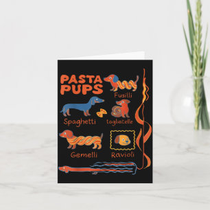 Pasta P Hund Rolig Dachshund Hund Pasta Matrotta H Kort