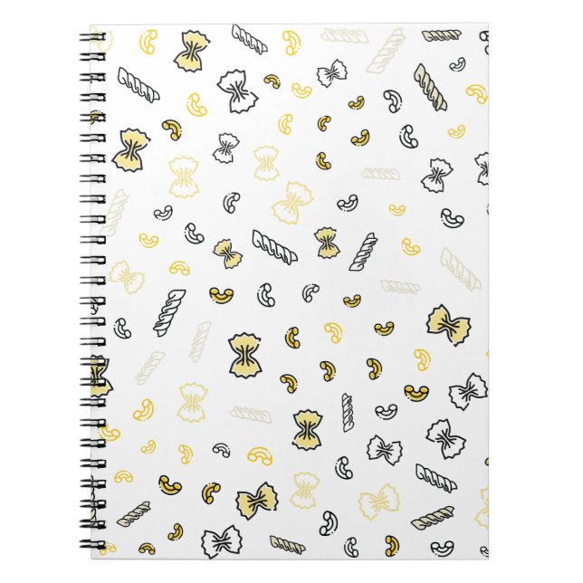 Pasta Party Notebook Anteckningsbok (Framsidan)