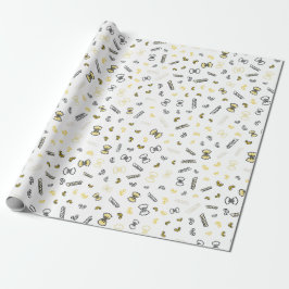 Pasta Party Wrapping Papper Presentpapper