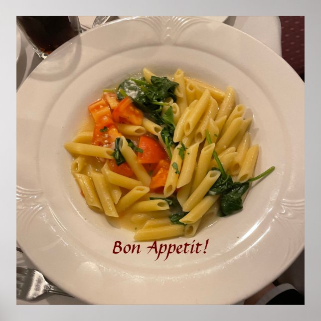 Pasta Photo Poster (Framsidan)