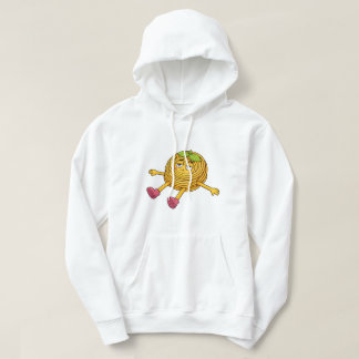 Pasta Polo Liggande Uttröttad Och Utsugen T-Shirt Hoodie