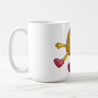 Pasta Polo Liggande Uttröttad Och Utsugen T-Shirt Kaffemugg