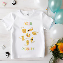 Pasta-position | Cute Italienska livsmedelsbarn